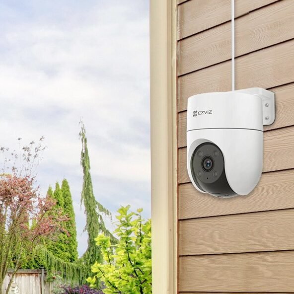 Kamera CCTV Wi-Fi EZVIZ H8c - Tampak Depan
