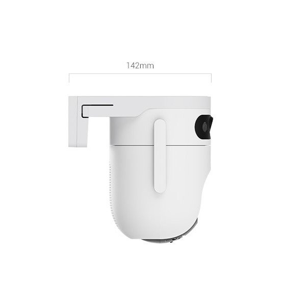 Tampak Belakang kamera CCTV Wi-Fi lensa ganda EZVIZ H9c Dual 3K